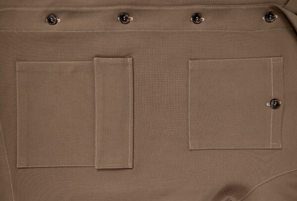Classic Taupe Overshirt​ - Image 5